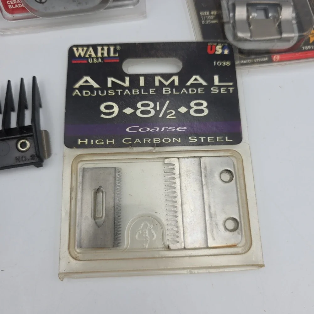 Vintage Wahl Hair Clippers Trimmer Model MC Multi Cut White Precision 120V 0.32
